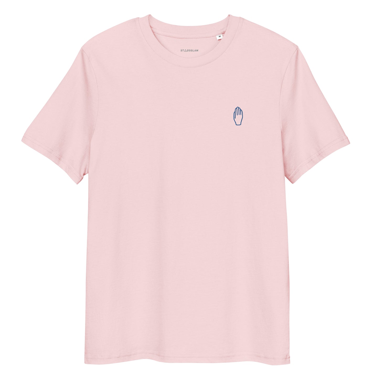T-shirt Antwerpen - Uniseks - Bio Katoen - Antwerpse Hand - Pink