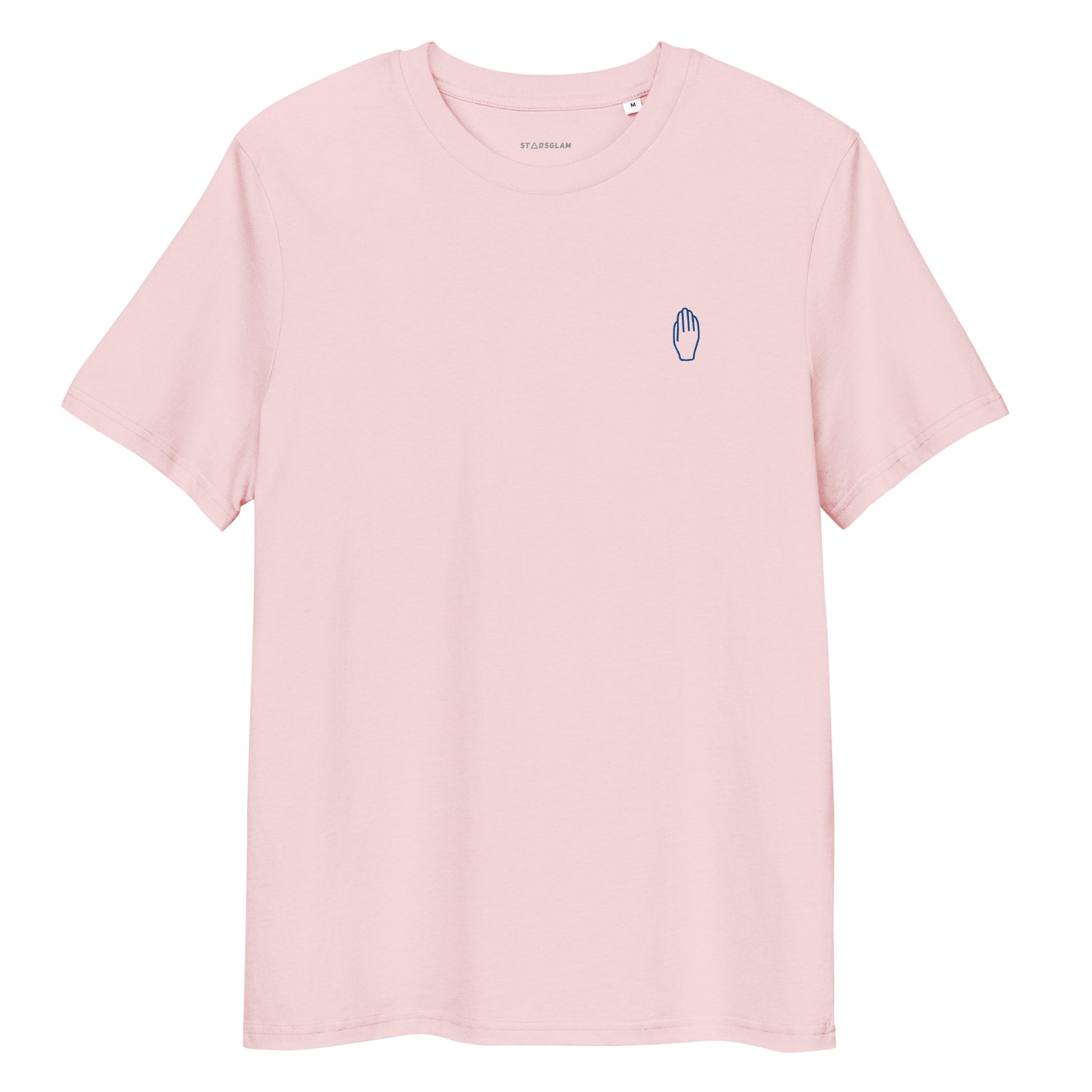 T-shirt Antwerpen - Uniseks - Bio Katoen - Antwerpse Hand - Pink