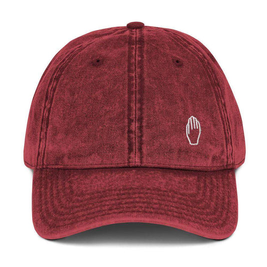 Pet Antwerpen - Vintage Pet - Dad Cap - Antwerpse Hand - Bordeaux